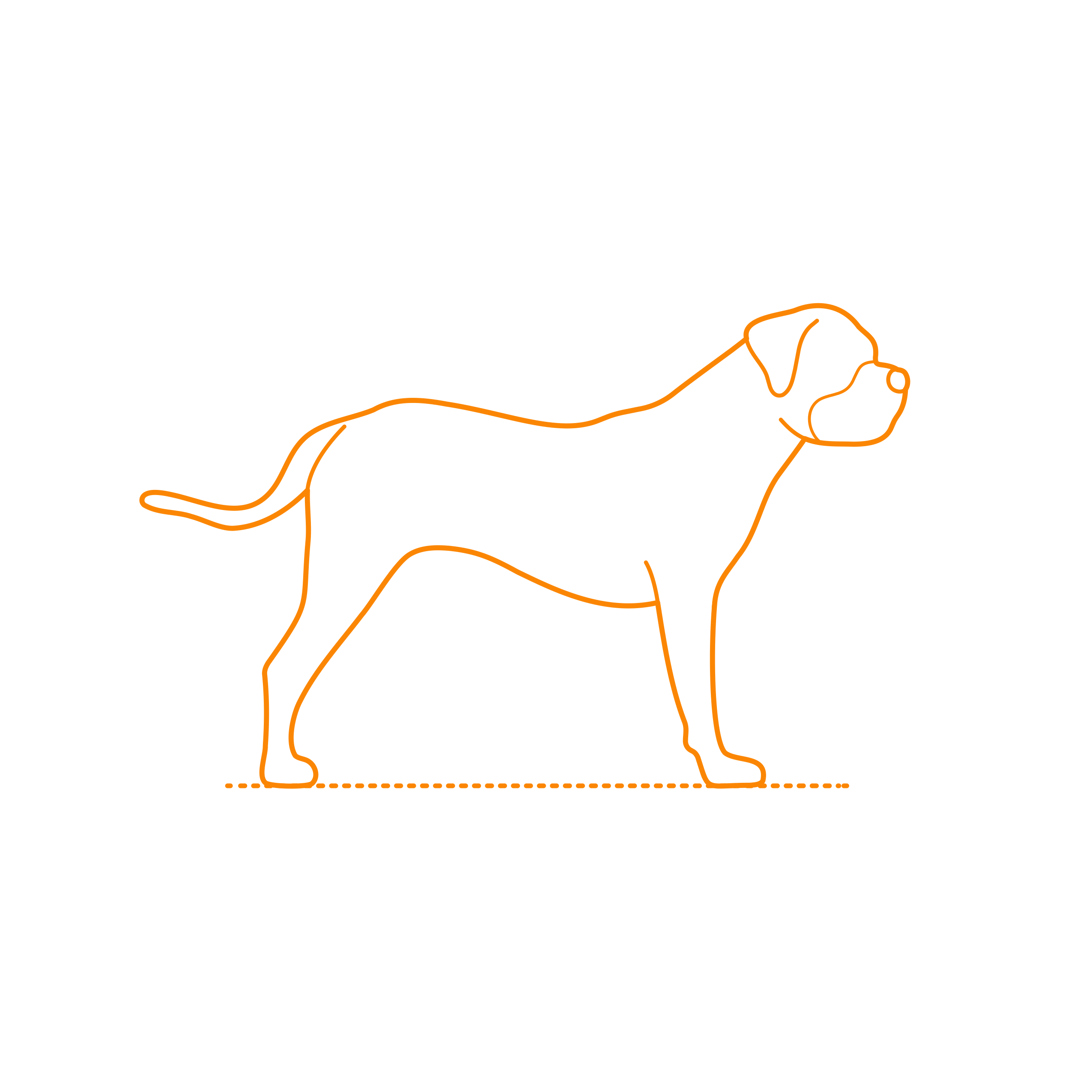 Animals Dogs Bullmastiff Stencil Svg Design File Free Vectors